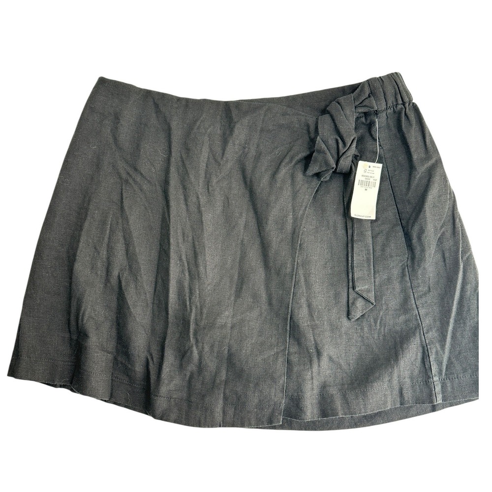 Old‎ Navy Wrap Skort Linen Blend Minimalist Chic Lightweight Medium Vacation NEW